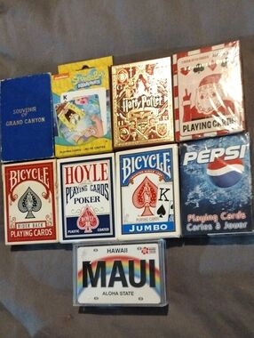 Bundle Of 10, Vintage Playing Cards